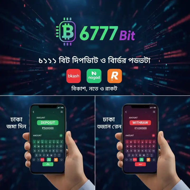 6777 Bit পেমেন্ট পদ্ধতি বিকাশ নগদ রকেট
