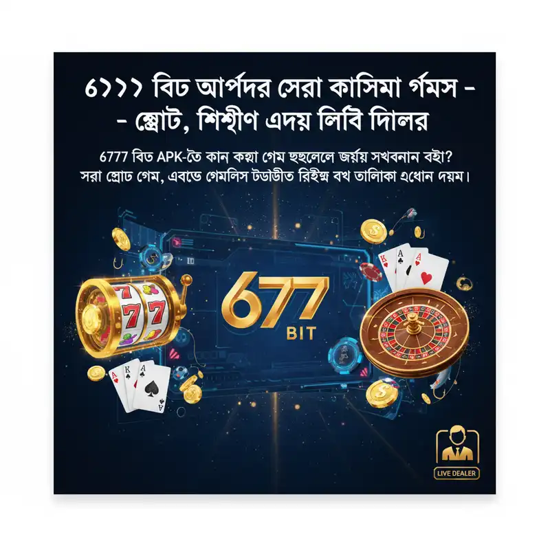 6777 Bit APK সেরা ক্যাসিনো গেমসের তালিকা